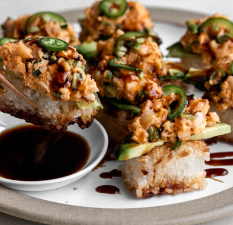 Spicy Shrimp Rice Cakes